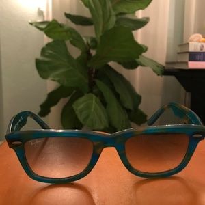 Ray-Bay Wayfarers (Turquoise/Blue/Green)